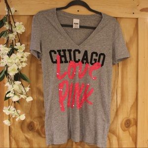 Grey like new PINK t-shirt